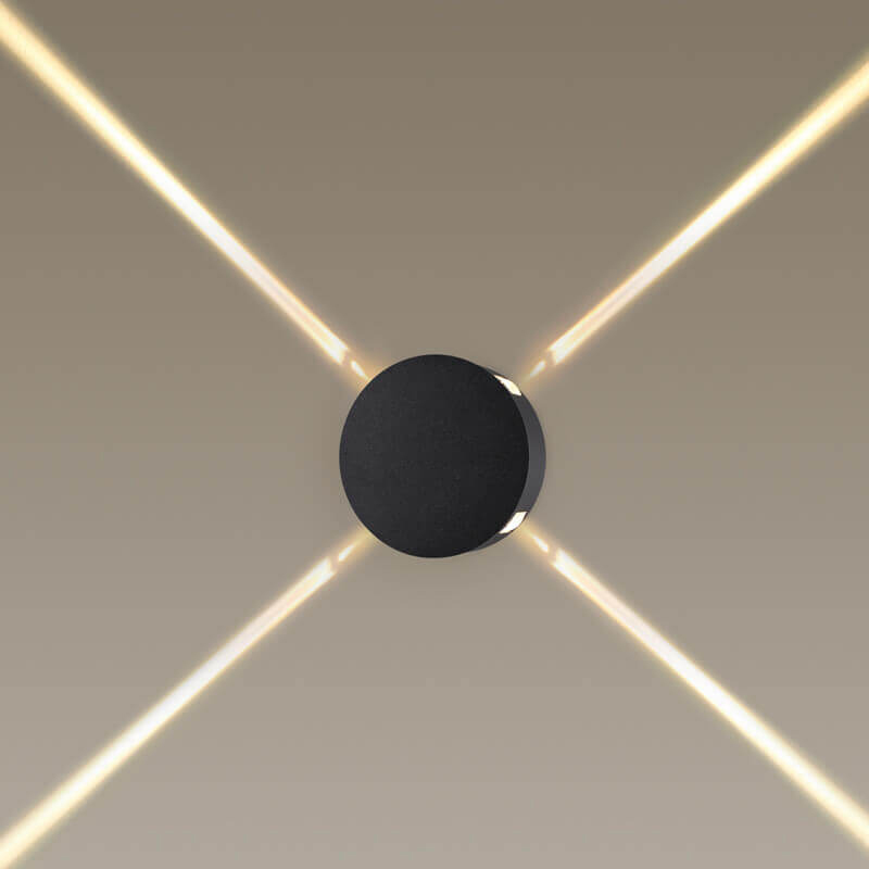 Спот Jedi Beam Sconce Circle black Черный Спот Jedi Beam Sconce Circle black Черный в Липецке | Loft Concept
