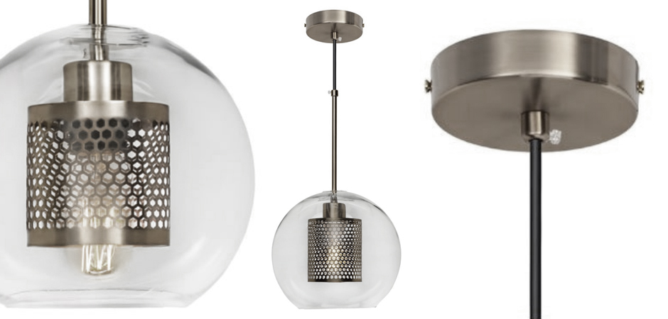Perforated Vessel Pendant Lamp Nickel Ball Perforated Vessel Pendant Lamp Nickel Ball - Loft-Concept в Липецке