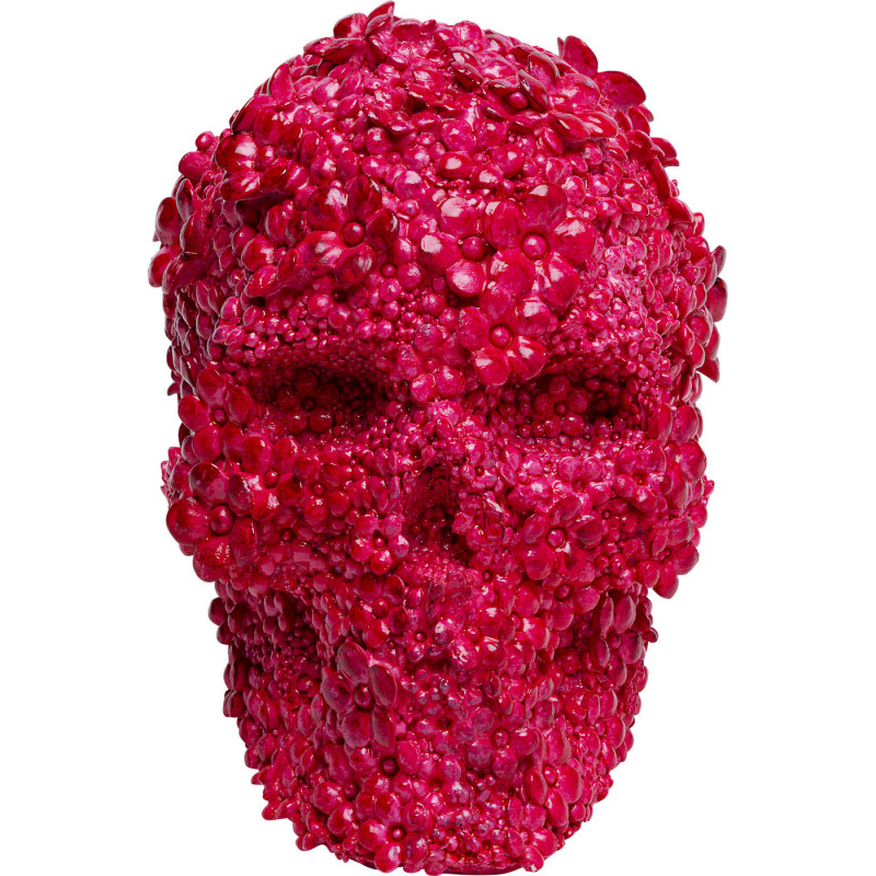 Копилка Pink Skull made of Flowers Малиновый (Crimson) Копилка Pink Skull made of Flowers Малиновый (Crimson) в Липецке | Loft Concept
