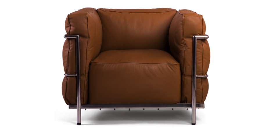 Кресло Le Corbusier LC3 brown Кресло Le Corbusier LC3 brown - Loft-Concept в Липецке