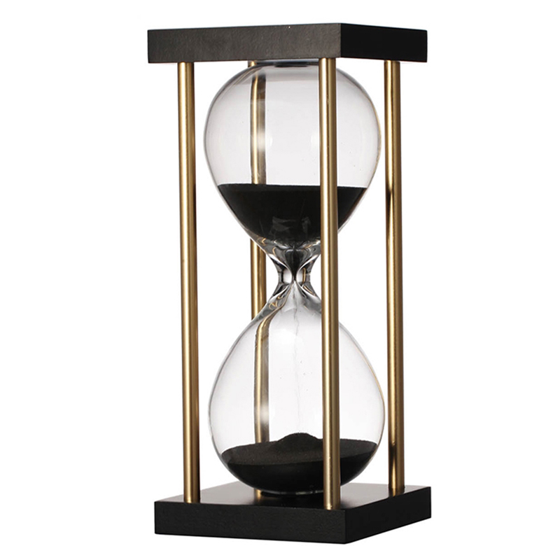 Песочные часы Ramirus Watch black Черный Золотой Песочные часы Ramirus Watch black Черный Золотой в Липецке | Loft Concept