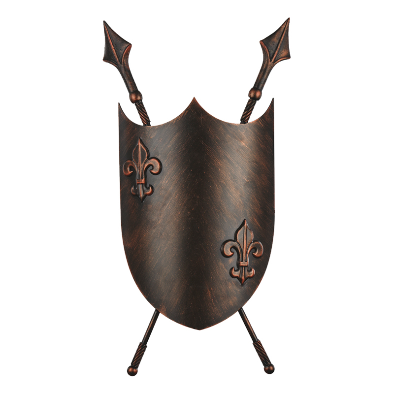 Бра Shield Heraldic Lily Sconce Коричневый винтаж Бра Shield Heraldic Lily Sconce Коричневый винтаж в Липецке | Loft Concept