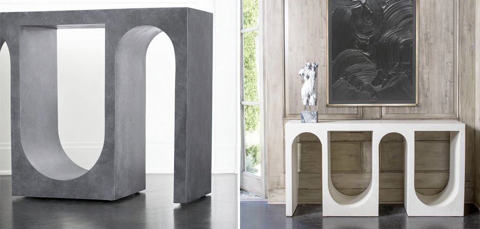 Консоль ROXBURY CONSOLE White Консоль ROXBURY CONSOLE White - Loft-Concept в Липецке