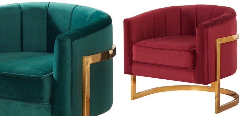 Кресло Accent Velvet chair Кресло Accent Velvet chair - Loft-Concept в Липецке