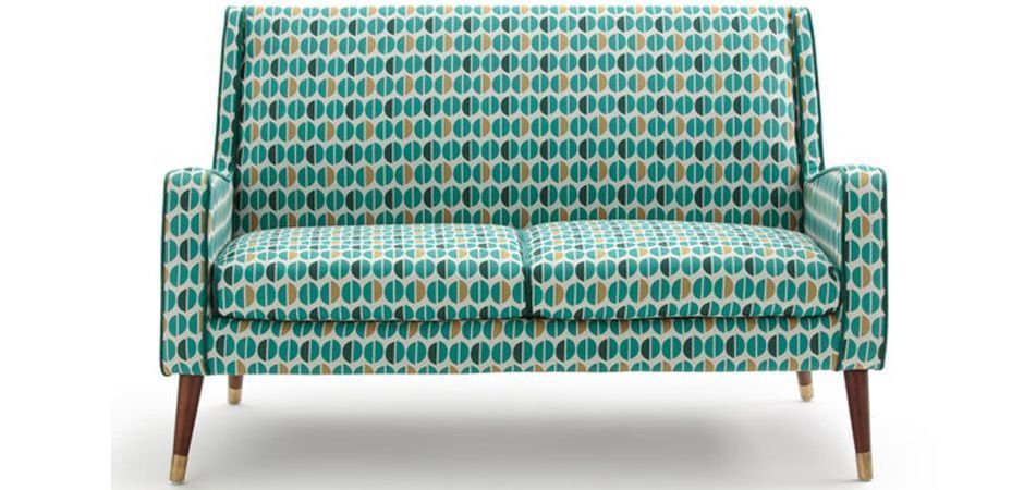 Диван Classic Furniture синий белый желтый Диван Classic Furniture синий белый желтый - Loft-Concept в Липецке