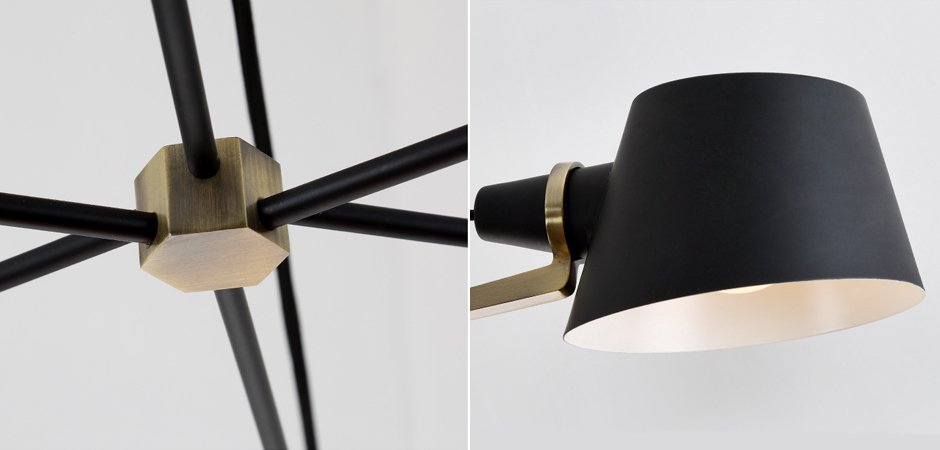 Люстра Brendan Ravenhill Long Pivot Chandelier Люстра Brendan Ravenhill Long Pivot Chandelier - Loft-Concept в Липецке