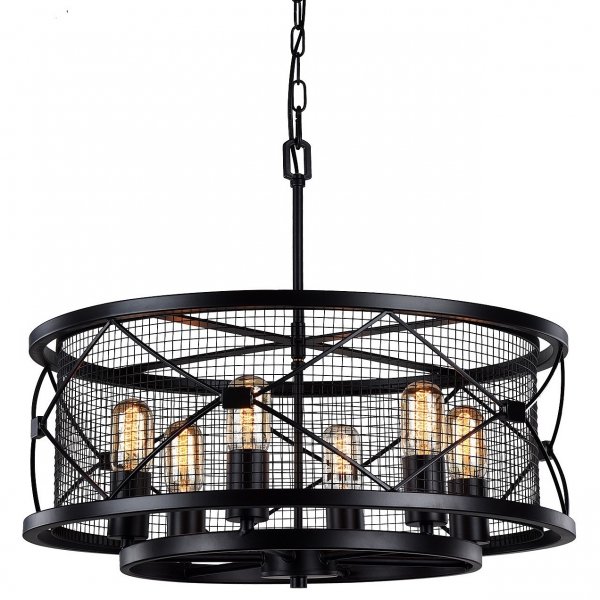 Люстра Mosquitoes Caster Chandelier Черный Люстра Mosquitoes Caster Chandelier Черный в Липецке | Loft Concept