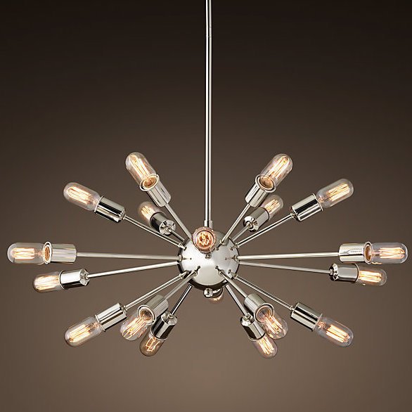 Люстра RH SPUTNIK Polished Nickel Хром Люстра RH SPUTNIK Polished Nickel Хром в Липецке | Loft Concept