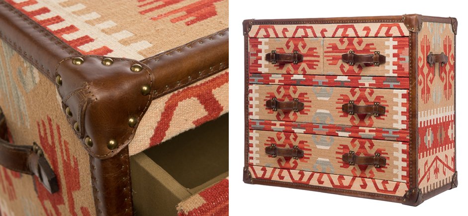Комод Килим Howard Kilim Chest of Drawers Комод Килим Howard Kilim Chest of Drawers - Loft-Concept в Липецке