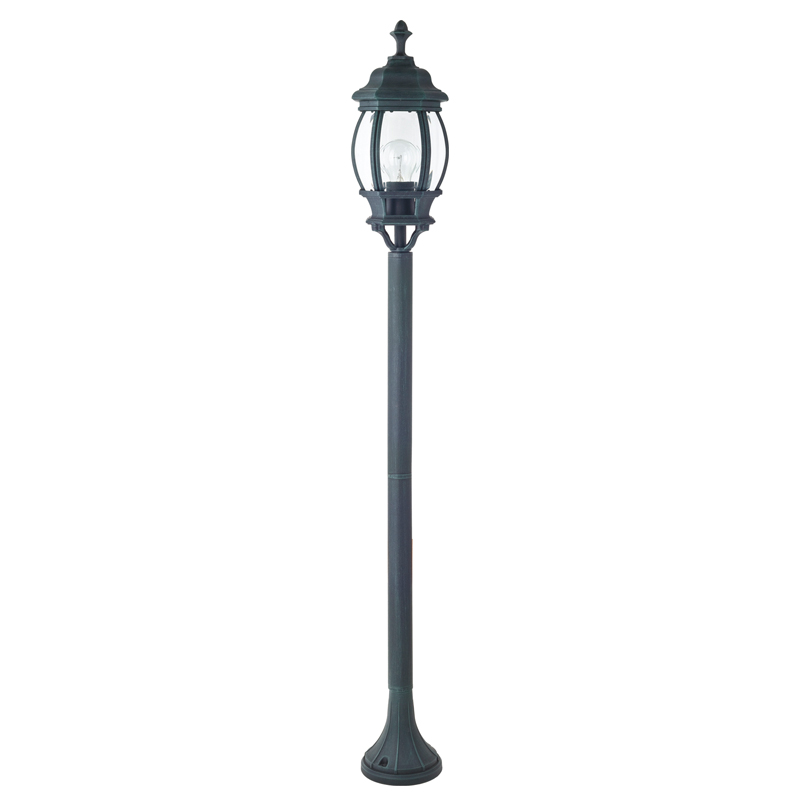 Уличный светильник Lacres Street lamp Винтажный черный Прозрачное Стекло Уличный светильник Lacres Street lamp Винтажный черный Прозрачное Стекло в Липецке | Loft Concept