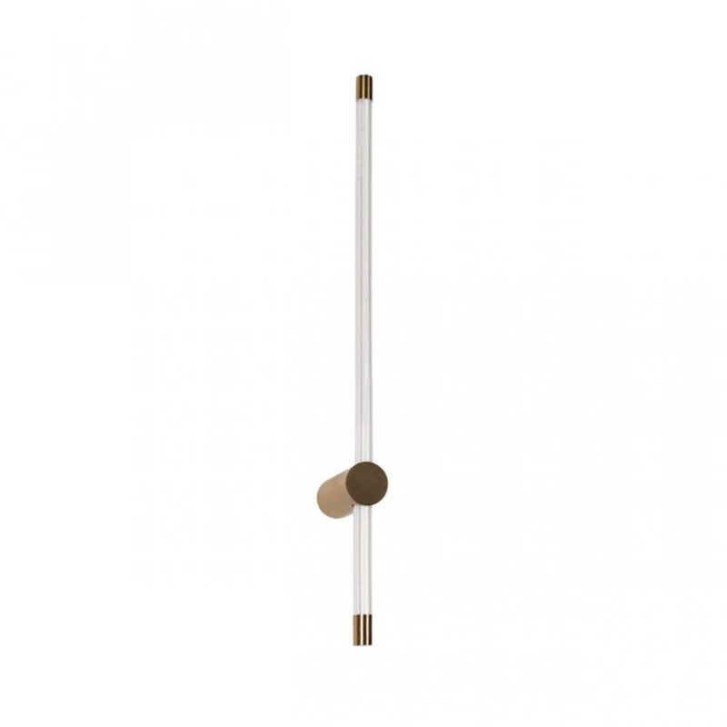 Бра светодиодное Trumpet Tube Gold 83 см Золотой Белый Бра светодиодное Trumpet Tube Gold 83 см Золотой Белый в Липецке | Loft Concept
