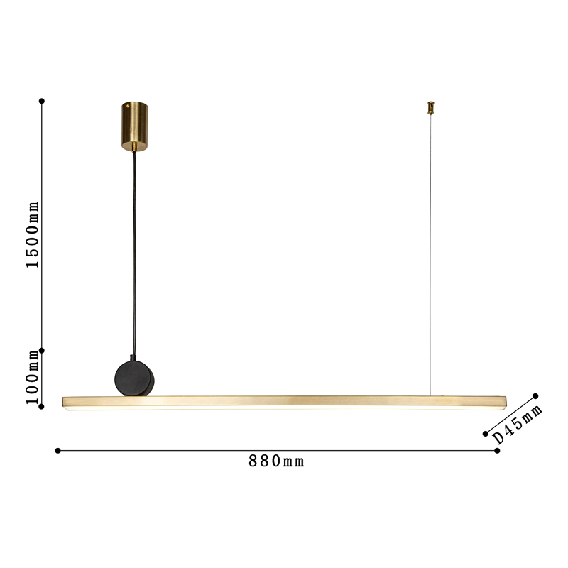 Светодиодная люстра DRAWING LINES Gold Светодиодная люстра DRAWING LINES Gold в Липецке