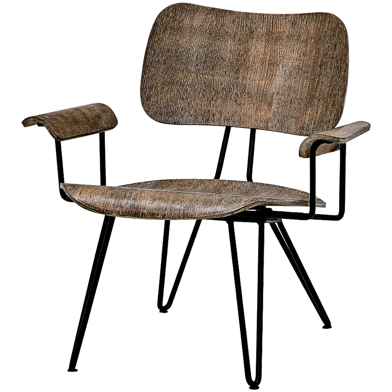 Стул Camran Stool Коричневый Черный Стул Camran Stool Коричневый Черный в Липецке | Loft Concept