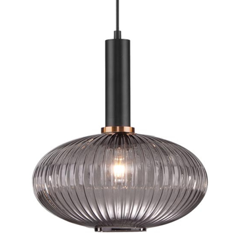 Светильник Ferm Living chinese lantern Gray II Серый (Gray) Черный Светильник Ferm Living chinese lantern Gray II Серый (Gray) Черный в Липецке | Loft Concept