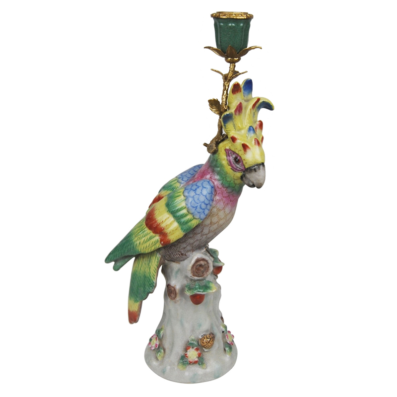 Подсвечник Corella Parrot Candlestick Мульти Подсвечник Corella Parrot Candlestick Мульти в Липецке | Loft Concept