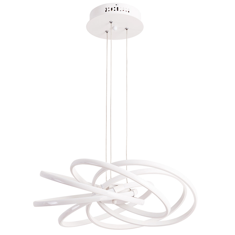 Люстра Campbell White Chandelier Белый Люстра Campbell White Chandelier Белый в Липецке | Loft Concept