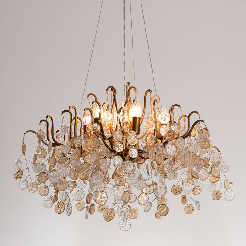 Люстра FAIRYTREE Chandelier Amber Pendants 80 Бронза Люстра FAIRYTREE Chandelier Amber Pendants 80 Бронза в Липецке | Loft Concept