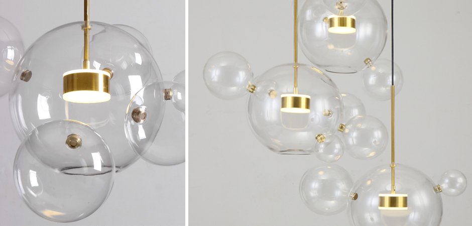 Люстра Bolle Circular Chandelier 14 BUBBLE Giopato & Coombes Люстра Bolle Circular Chandelier 14 BUBBLE Giopato & Coombes - Loft-Concept в Липецке