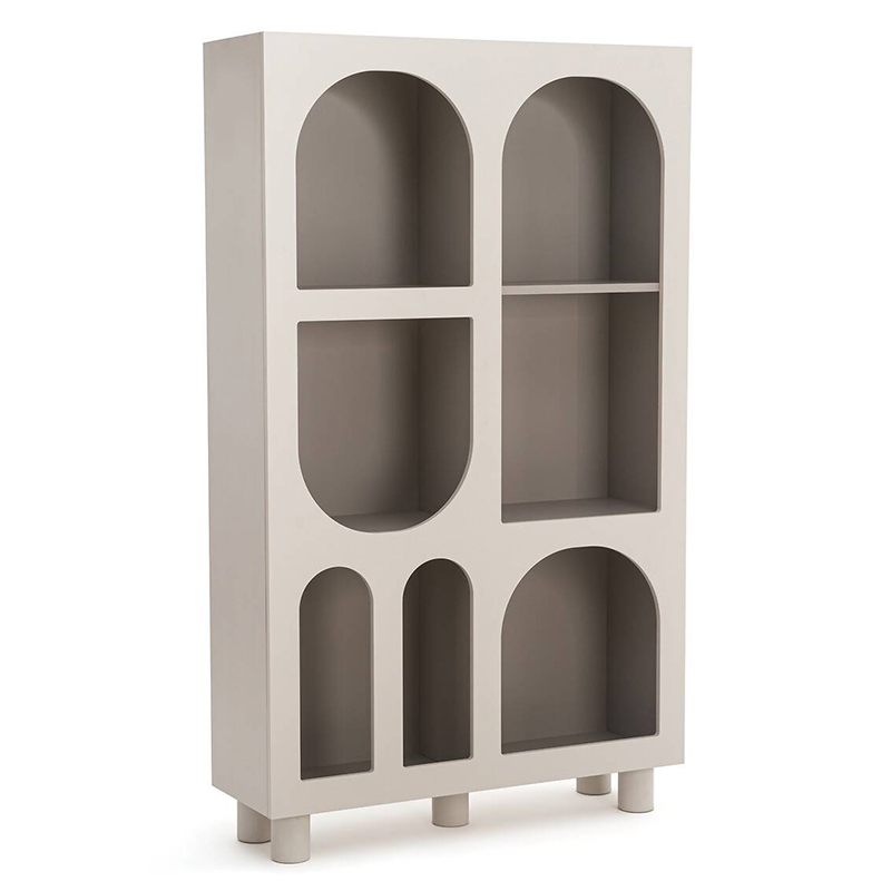Стеллаж Gamall Rack Double Бежевый Стеллаж Gamall Rack Double Бежевый в Липецке | Loft Concept