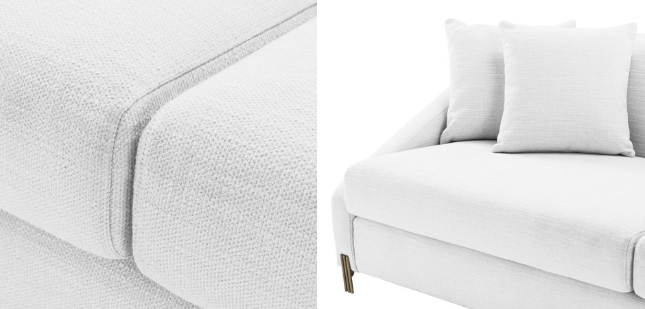 Диван Eichholtz Sofa Candice white Диван Eichholtz Sofa Candice white - Loft-Concept в Липецке