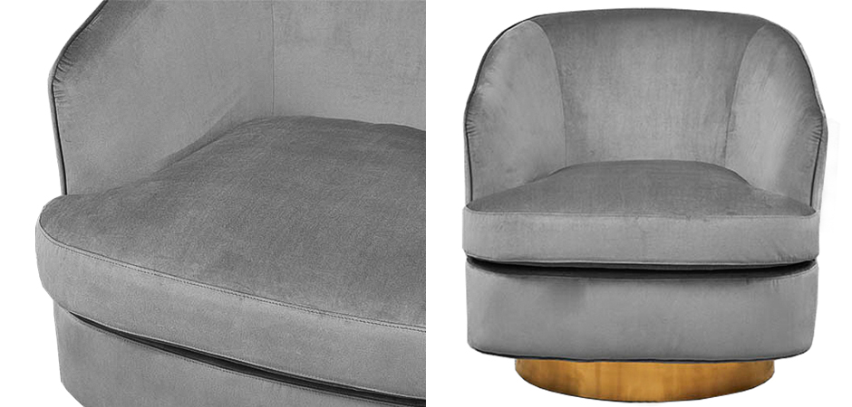 Кресло Stardust Armchair Grey Кресло Stardust Armchair Grey - Loft-Concept в Липецке