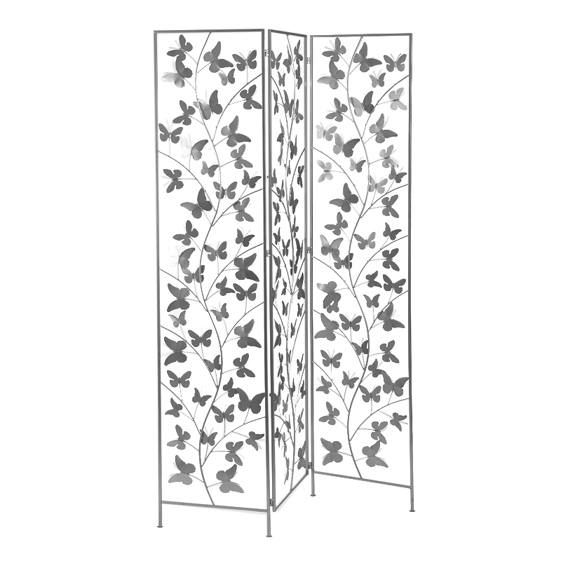 Ширма Silver Butterfly Серебряный Ширма Silver Butterfly Серебряный в Липецке | Loft Concept