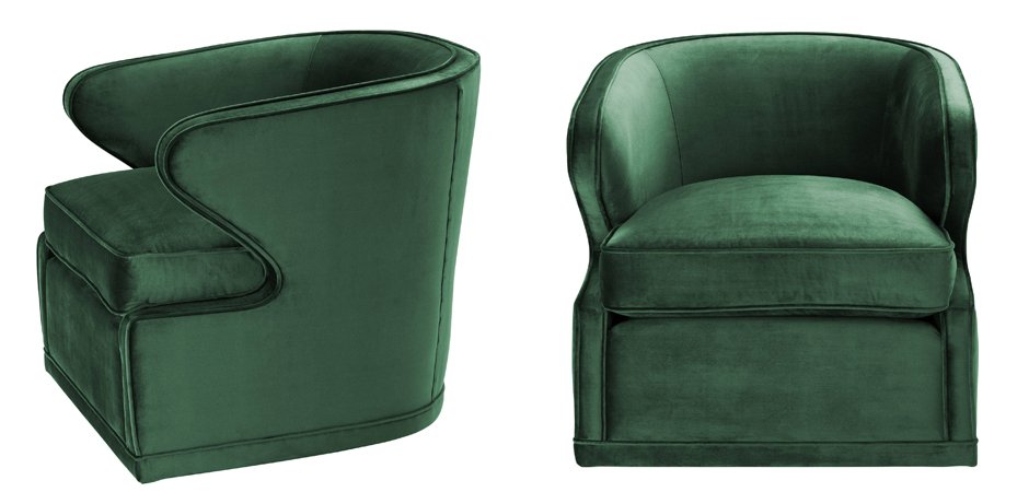 Кресло Eichholtz Chair Dorset Green Кресло Eichholtz Chair Dorset Green - Loft-Concept в Липецке