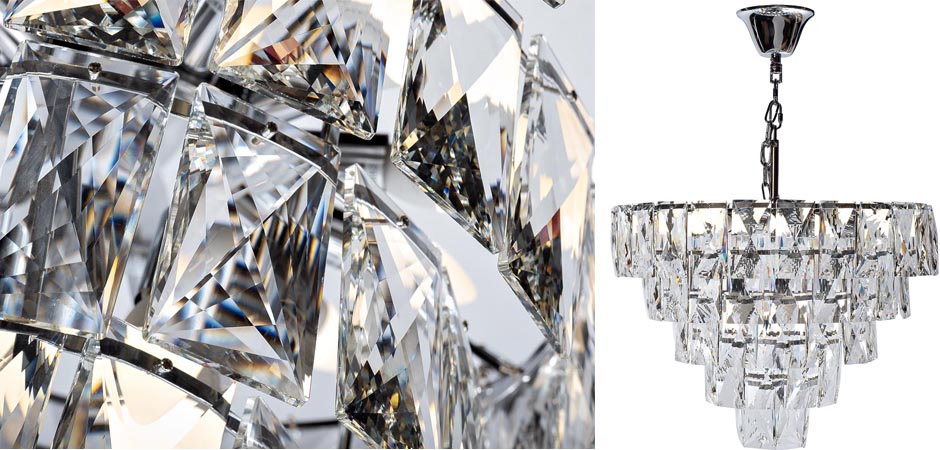 Люстра Tiers Crystal Light Chandelier 16 D60 Люстра Tiers Crystal Light Chandelier 16 D60 - Loft-Concept в Липецке