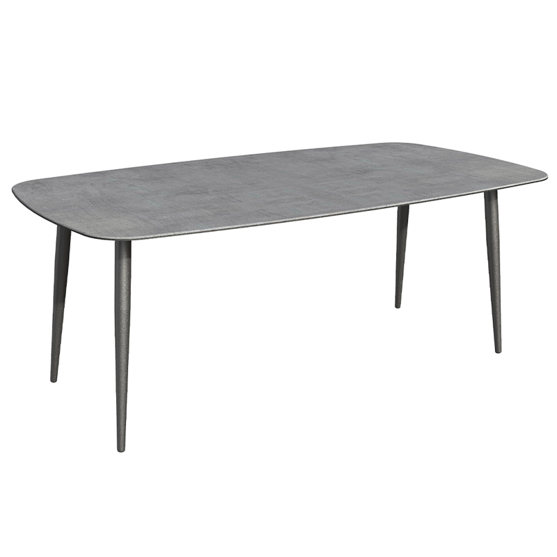 Обеденный стол Robby Dinner Table Черный Серый Обеденный стол Robby Dinner Table Черный Серый в Липецке | Loft Concept