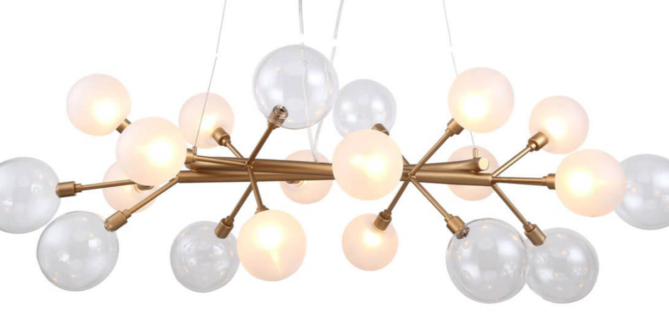 Люстра Berries Chandelier Rectangle White 100 Люстра Berries Chandelier Rectangle White 100 - Loft-Concept в Липецке