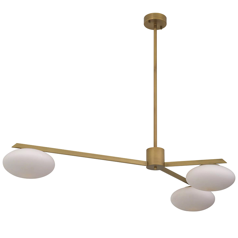 Люстра Eichholtz Chandelier Evergreen S Белый Латунь Люстра Eichholtz Chandelier Evergreen S Белый Латунь в Липецке | Loft Concept