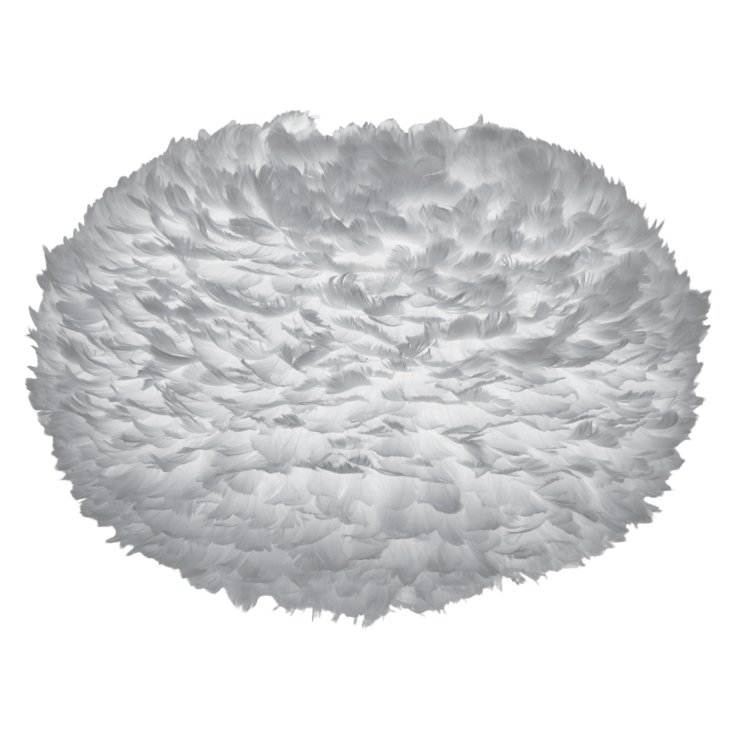 Люстра из перьев Plumage Grey Серый Люстра из перьев Plumage Grey Серый в Липецке | Loft Concept