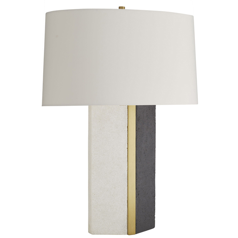 Дизайнерская настольная лампа FALLAN LAMP Черный Белый Серый Дизайнерская настольная лампа FALLAN LAMP Черный Белый Серый в Липецке | Loft Concept