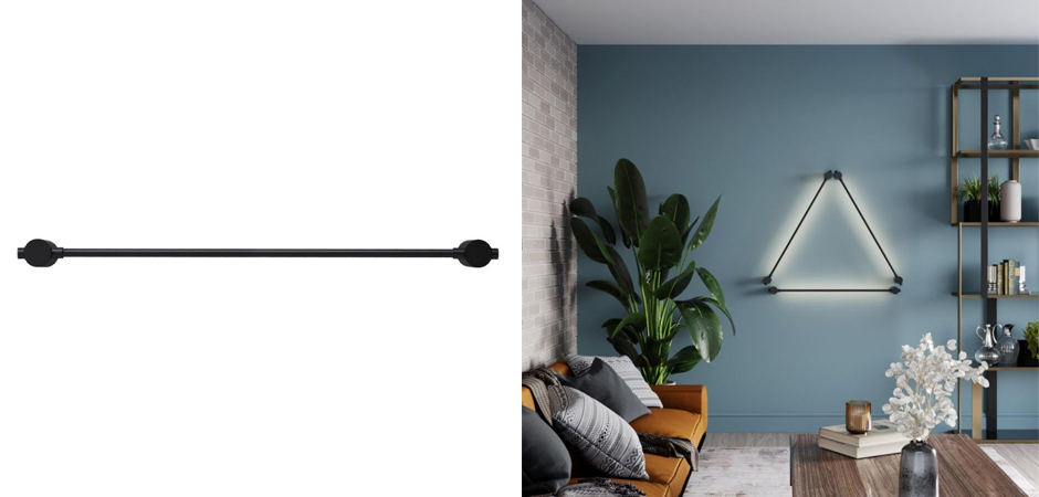 Черное светодиодное бра Trumpet tube Wide Черное светодиодное бра Trumpet tube Wide - Loft-Concept в Липецке
