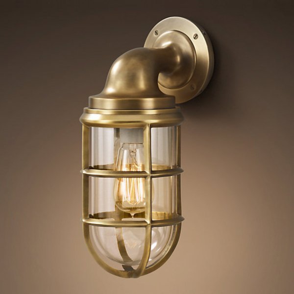 Бра RH STARBOARD wall lamp brass Латунь Бра RH STARBOARD wall lamp brass Латунь в Липецке | Loft Concept