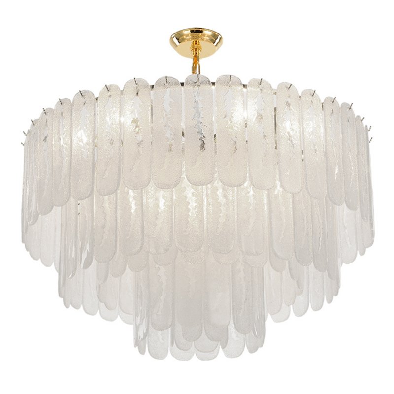 Люстра Chandelier Riveria II Латунь Прозрачный Люстра Chandelier Riveria II Латунь Прозрачный в Липецке | Loft Concept