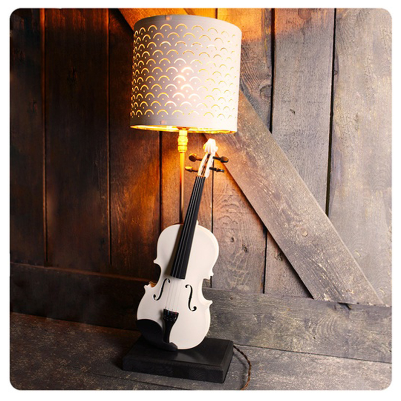 Настольная лампа Violin white Белый Настольная лампа Violin white Белый в Липецке | Loft Concept