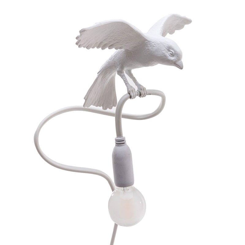 Настольная лампа Seletti Sparrow Cruising Белый Настольная лампа Seletti Sparrow Cruising Белый в Липецке | Loft Concept