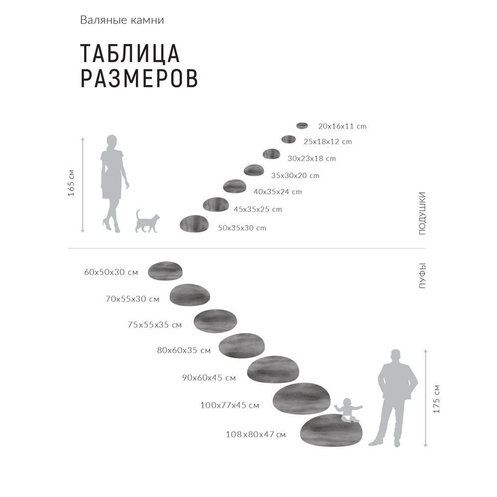 Пуф - Камень GREY MARBLE в Липецке