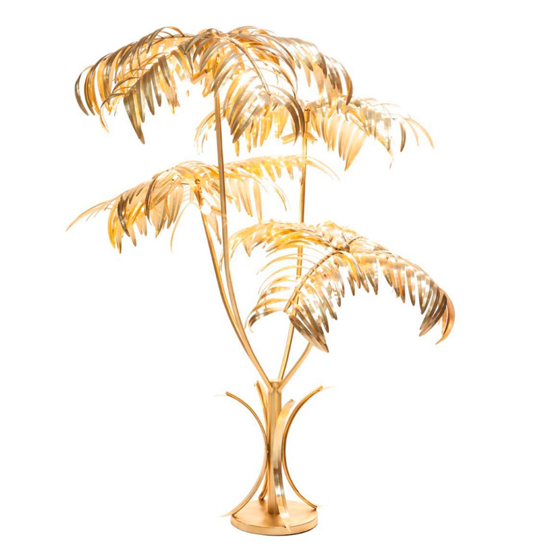 Торшер Golden Palm Floor Lamp Золотой Торшер Golden Palm Floor Lamp Золотой в Липецке | Loft Concept