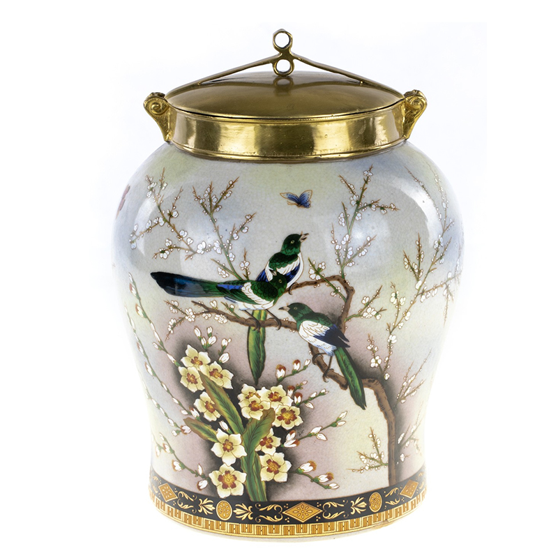 Ваза Magpies on Cherry Blossom Vase Золотой Мульти Ваза Magpies on Cherry Blossom Vase Золотой Мульти в Липецке | Loft Concept
