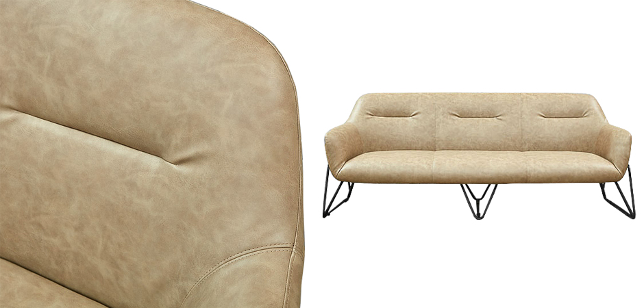 Диван Triangular Legs Triple Sofa Диван Triangular Legs Triple Sofa - Loft-Concept в Липецке