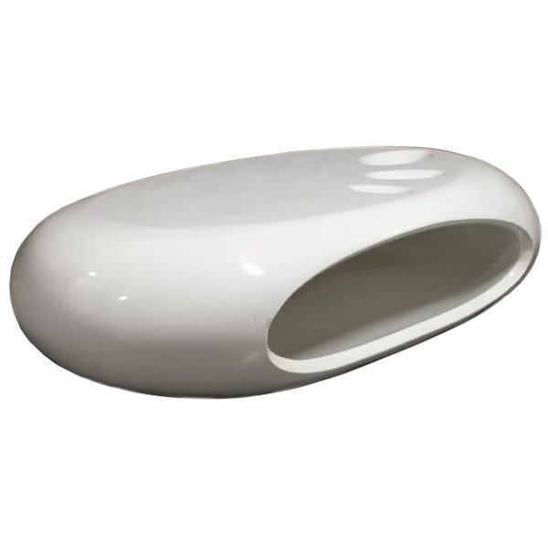 Кофейный стол Oval Capsule Белый Кофейный стол Oval Capsule Белый в Липецке | Loft Concept