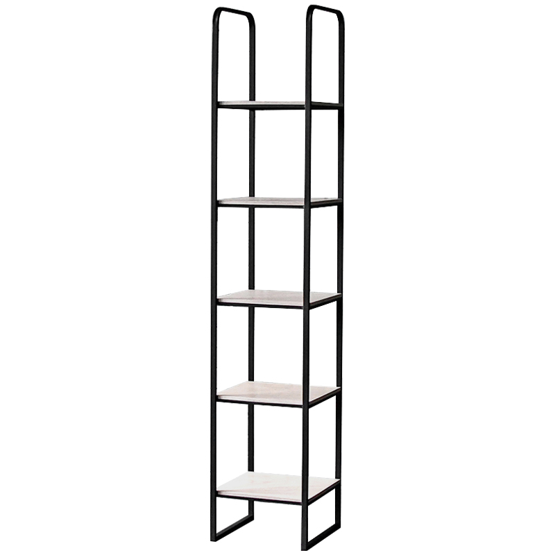 Стеллаж Shay Industrial Metal Rust Rack Черный Белый Стеллаж Shay Industrial Metal Rust Rack Черный Белый в Липецке | Loft Concept