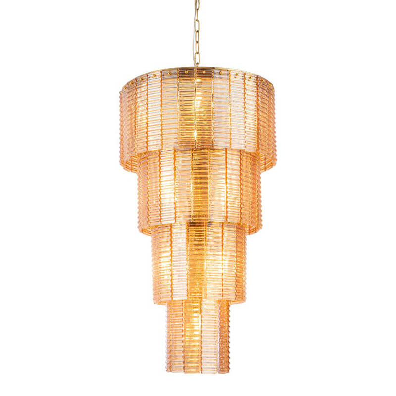 Люстра Branwen Amber Chandelier 51 Янтарный Золотой Люстра Branwen Amber Chandelier 51 Янтарный Золотой в Липецке | Loft Concept