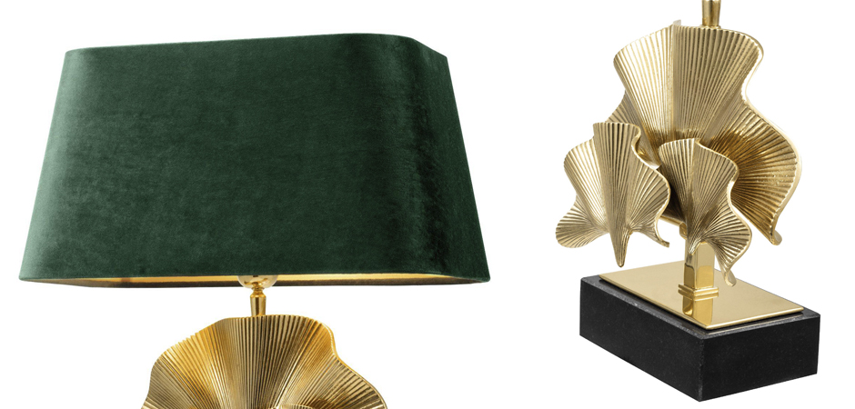 Настольная лампа Eichholtz Table Lamp Olivier green Настольная лампа Eichholtz Table Lamp Olivier green - Loft-Concept в Липецке