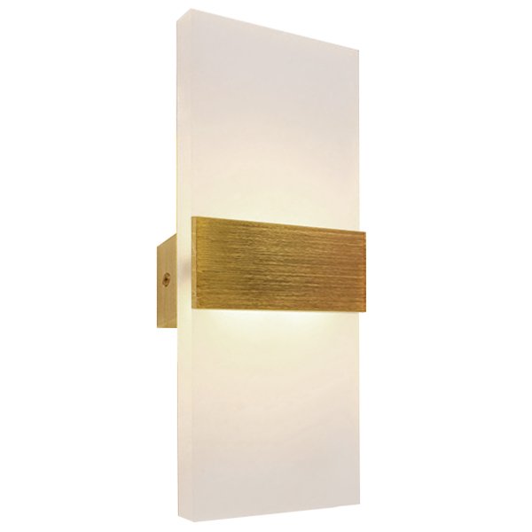 Бра Road Wall Light Gold Золотой Прозрачный белый Бра Road Wall Light Gold Золотой Прозрачный белый в Липецке | Loft Concept