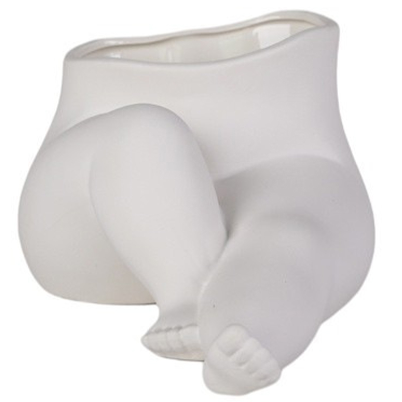 Ваза Sculpture Vase 5 Белый Ваза Sculpture Vase 5 Белый в Липецке | Loft Concept