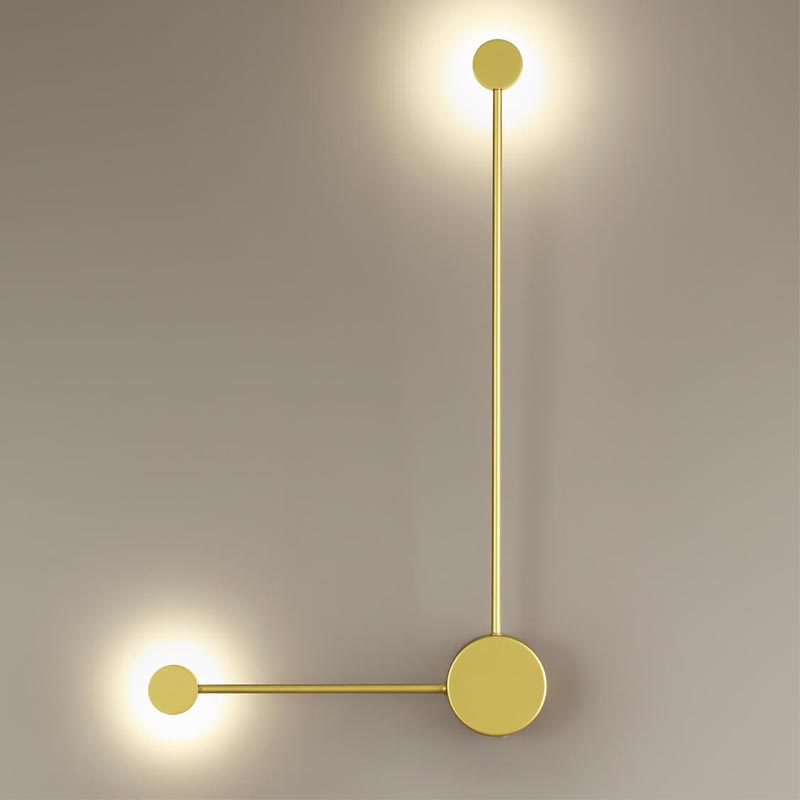 Бра Pin Wall Light Gold Angle Золотой Бра Pin Wall Light Gold Angle Золотой в Липецке | Loft Concept