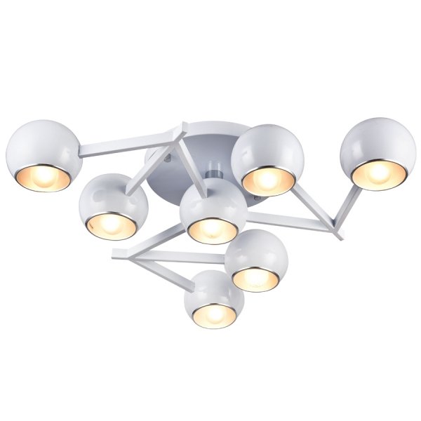Потолочная люстра Galaxy Chandelier White Белый Потолочная люстра Galaxy Chandelier White Белый в Липецке | Loft Concept